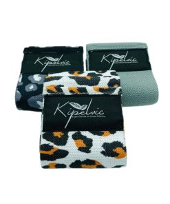 Bandas elásticas 3 niveles diseño animal print